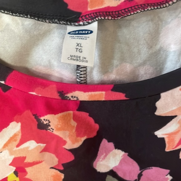 XL Old Navy Stretch Cotton Mini Dress NWOT - Picture 3 of 3